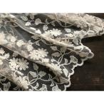  короткие занавески chu-ru гонки бежевый хлопок цветок кружевное полотно гонки короткие занавески кружевные занавески цветок вышивка 45×120 RelaxingTheRules WK0225U2-BE