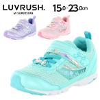 Yahoo! Yahoo!ショッピング(ヤフー ショッピング)キッズスニーカー 子供靴 ジュニア  運動靴 運動会 通学 かわいい マジック ベルクロ 女の子用 ムーンスター スーパースター ラブラッシュ LUVRUSH 2E tmlv1081