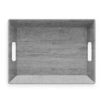 アボードホームウェア 木目調 トレー お盆 50cm おしゃれなデザイン食器 割れにくいプラスチック 食洗機対応 BPAフリー キッチントレイ