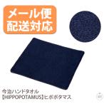 ハンドタオル【HIPPOPOTAMUS】ヒポポタマス|ボディタオル|ウォッシュタオル|今治タオル|無地|オーガニックコットン|赤ちゃん|出産祝|内祝い|メール便配送対応