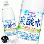 『2ケース送料無料!』(地域限定)サンガリア 伊賀の天然水 炭酸水 1Lペットボトル×24本【1000ml 天然水スパークリング ソーダ 割り材】/sg/