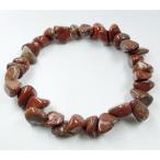 アゾゼオレッドファイアアゼツライト さざれ ブレスレット H&amp;E社 チャクラの活性 広がる生命力 グラウンディング B1azr001