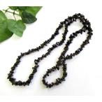 スパイダージャスパーさざれネックレ...