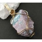 パライバトルマリン 結晶 14KGFペンダント パライバ産 天然石 パワーストーン  P1para005