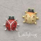 ブローチ　ピンブローチ　テントウムシ　アクセサリー　かわいい