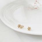 Yahoo! Yahoo!ショッピング(ヤフー ショッピング)小さなピアス　ゴールド　花　フラワー　ニッケルフリー　彼女 女性 誕生日 プレゼント ギフト クリスマス