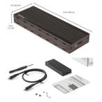 NVMe M.2 SSD кейс PCIe подключение модель ограничение ASMedia фирма разработка USB 3.1 Gen 2-PCIe NVMe SSD Bridge управление использование Thunderbolt 3 сменный Star Tec 2 год гарантия 