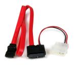 50cm Slimline SATA изменение кабель 1x Slimline серийный ATA 7+6 булавка - 1xpelifelaru источник питания 4 булавка мужской &amp; 1x SATA 7 булавка Star Tec StarTech.com