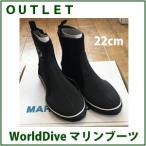 [ outlet ]WorldDive[ world большой b] морская обувь [ черный /22cm]