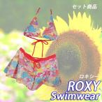 [ купальный костюм .2000 иен! outlet!!] купальный костюм ROXY[ Roxy ] бикини с треугольными чашками * маленький цветочный принт (3 позиций комплект )