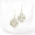  серьги сделано в Японии большой .. блестящий узор non отверстие серьги .