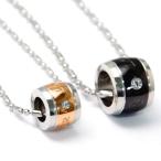 [... love ] сообщение печать прозрачный циркон оборудование орнамент barrel type нержавеющая сталь пара подвеска колье [ черный / розовое золото ]