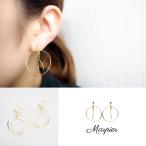 Yahoo! Yahoo!ショッピング(ヤフー ショッピング)ニューノンホールピアス 2連サークル マルピア