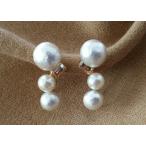 Yahoo! Yahoo!ショッピング(ヤフー ショッピング)痛くないイヤリング コットンパール ライトコロラドトパーズ ピナチョコ