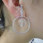 Yahoo! Yahoo!ショッピング(ヤフー ショッピング)痛くないイヤリング クリア ピナチョコ