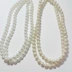  сделано в Японии 8mm Kiss ka( "теплый" белый цвет жемчуг ) белый жемчуг ( белый цвет жемчуг ) pra жемчуг 8 мм через . обе дыра ручная работа ручная работа материал детали 