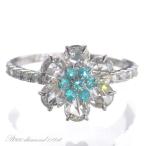 指輪 レディース リング プラチナ パライバトルマリン ダイヤモンド プラチナ Pt950