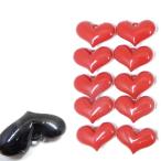 цвет Heart аксессуары детали очарование простой оригинал сборный ручная работа пластик one комплект 10 штук входит 