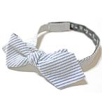 セール ジェイクルー J.crew：Seersucker Bow Tie/シアサッカーボウタイ