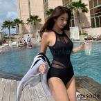  купальный костюм One-piece черный женский спина дыра лента плавание одежда девочка женщина очаровательный 