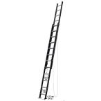 アルインコ ２連はしご HKUR-73D 全長7.31m 収納長4.15m 質量16.5kg　ALINCO （個人宅配送不可）（ 北海道・沖縄・離島は送料別途）