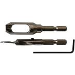 ショッピング皿 スターエム 皿取錐＆埋木錐セット 3.0mmx8.0mmx8.0mm 六角軸 58S-S3080 STAR-M