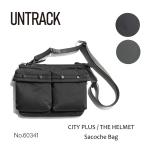 サコッシュ カジュアルバッグ UNTRACK CITY PLUS THE HELMET アントラック メンズ お出かけ 60341