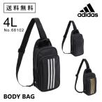 ボディバッグ　メンズ　adidas　アディダス　4リットル　ワンショルダー　タウン　レジャー　68102