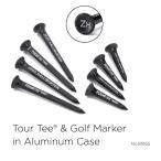 ZERO HALLIBURTON Zero Halliburton Zero - li Golf Tour чай Golf маркер (габарит) aluminium в кейсе 85165 Golf аксессуары подарок соревнования День отца 