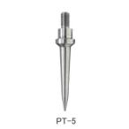 測量機器 計測機器 ピンポール STS エスティーエス 精密ピンポール用石突 PT-5 ステンレス製 5cm 測量 測距 ミニプリズム 光波ミラー