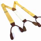 #ae Brooks Brothers Brooks Brothers подтяжки желтый цвет бежевый чай Y знак двухцветный - кожа кнопка тип мужской [963111] k01