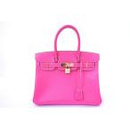 #amb エルメス HERMES ハンドバッグ バーキン 30 エプソン ローズティリアン ヴォーエプソン □Q刻印 G金具 レディース [409069]