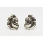 #anza ジョージジェンセン GEORGJENSEN イヤリング 50B ムーンライトグレープリーフ SV925 シルバー レディース [662547]