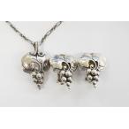 #anza ジョージジェンセン GEORGJENSEN ネックレス イヤリング 1996 ムーンライトグレープ イヤーペンダント シルバー レディース [662561]