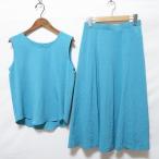 #snc солнечный nen The ka три год склон выставить M бледно-голубой крепдешин безрукавка flair женский [739417]