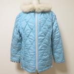 #wncre владелец -ru спорт LEONARDSPORT жакет L бледно-голубой мульти- с хлопком мех лисы стеганое полотно двусторонний женский [740554]