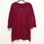 #wnc Leilian Leilian туника 9 wine red вязаный женский [758292]