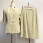 #snc Leilian Leilian выставить две части 7 оттенок бежевого короткий рукав шелк . воротник-стойка женский [762998]