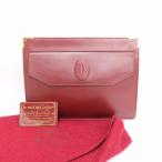 #anb Cartier Cartier ручная сумочка клатч бордо кожа мужской [767574]