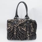 #anbre владелец -ruLEONARD сумка "Boston bag" чёрный бежевый женский [771004]