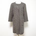 #wnc Leilian Leilian пальто 9 серый серия mo волосы . мех no color длинный женский [795058]