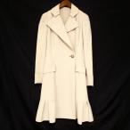 #anc Foxey New York FOXEY NEW YORK пальто 38 оттенок бежевого 28067 серебряный кнопка женский [799262]