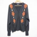 #wnc Dux DAKS кардиган L угольно-серый чай a-ga il мужской [801463]