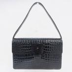 ショッピングLOEWE #anb ロエベ LOEWE ハンドバッグ ショルダーバッグ 黒 クロコダイル レディース [805660]