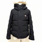 #wnc ダントン DANTON ジャケット 黒 ダウンジャケット ジップアップ フード ファー付き レディース [813959]
