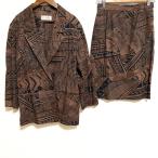 #anc серебристый The Magi - Гиндза Magi - выставить юбка костюм чай чёрный рисунок женский [822300]