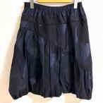 #apc エイココンドウ EIKO KONDO スカート F 黒 紺 バルーン タグ付き 新品同様 レディース [836168]