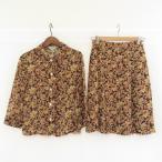 #anc paul (pole) * Stuart PaulStuart выставить две части 9 светло-коричневый тон цветочный принт общий рисунок женский [837701]