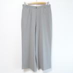 #anc GKITALIYA Italiya брюки 9 серый слаксы проверка стразы Logo широкий женский [841168]