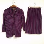 #wncsa сахалинский таймень to ширина . глициния столица .. юбка костюм темно-синий красный фиолетовый вязаный две части общий рисунок женский [842022]